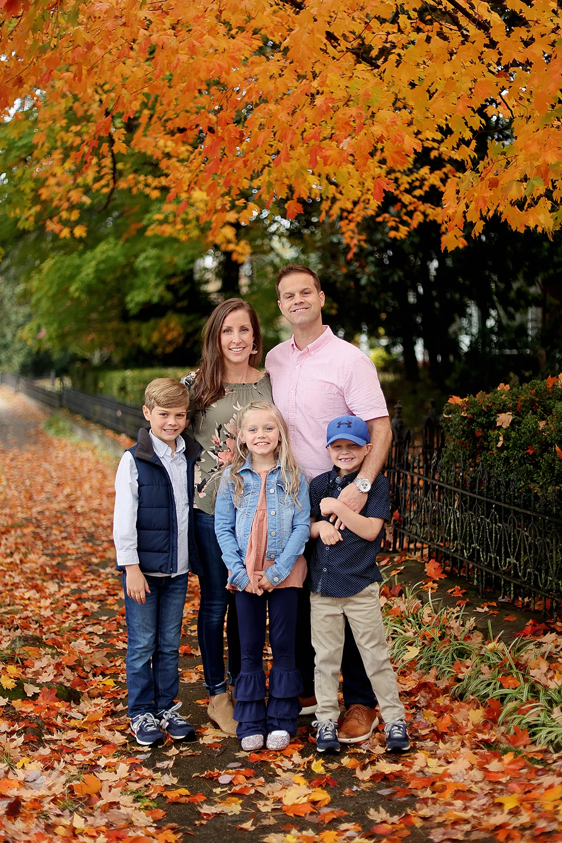 Dr. Benjamin Areheart with his family in Rock Hill, SC