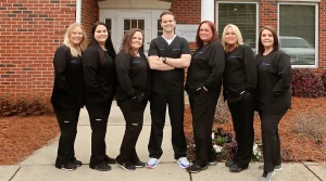 Staff of dentist office in Rock Hill called Piedmont Dental, Dr. Areheart