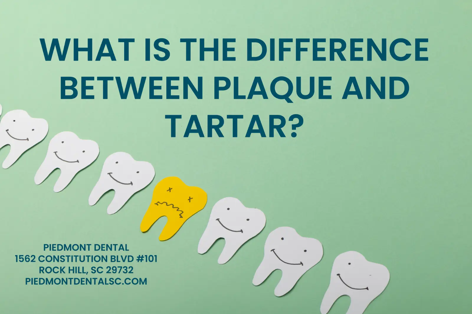 what is the difference between plaque and tarter?