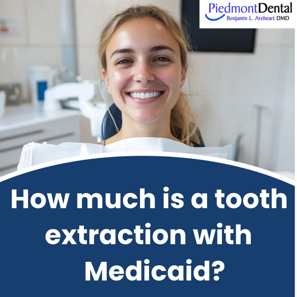 How much is a tooth extraction with Medicaid?