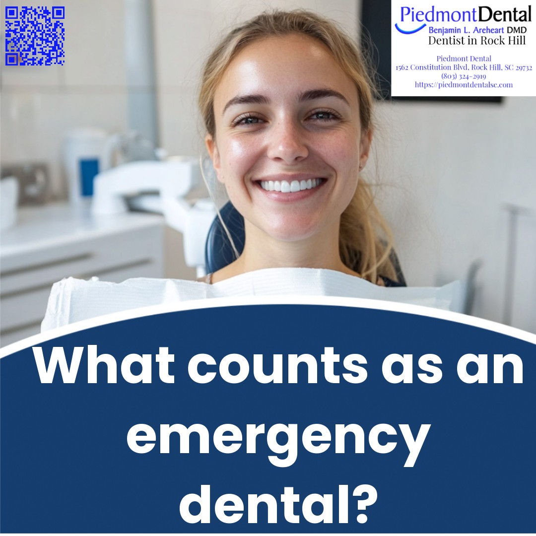 What counts as an emergency dental?