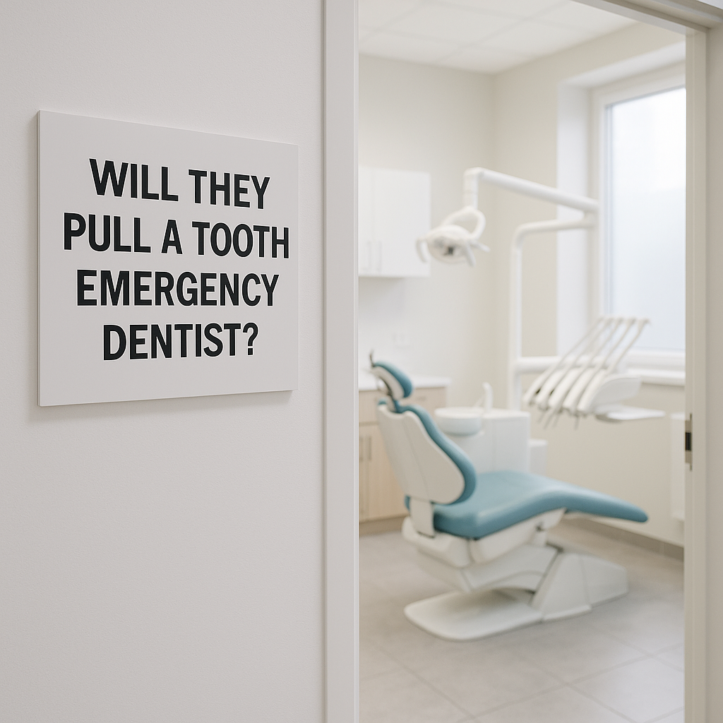 Will they pull a tooth emergency dentist?