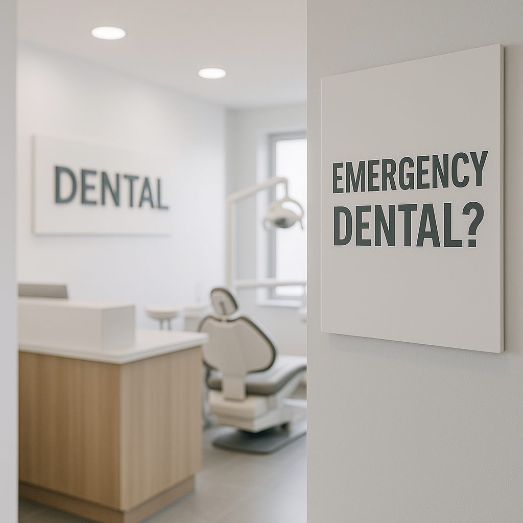 What counts as an emergency dental?