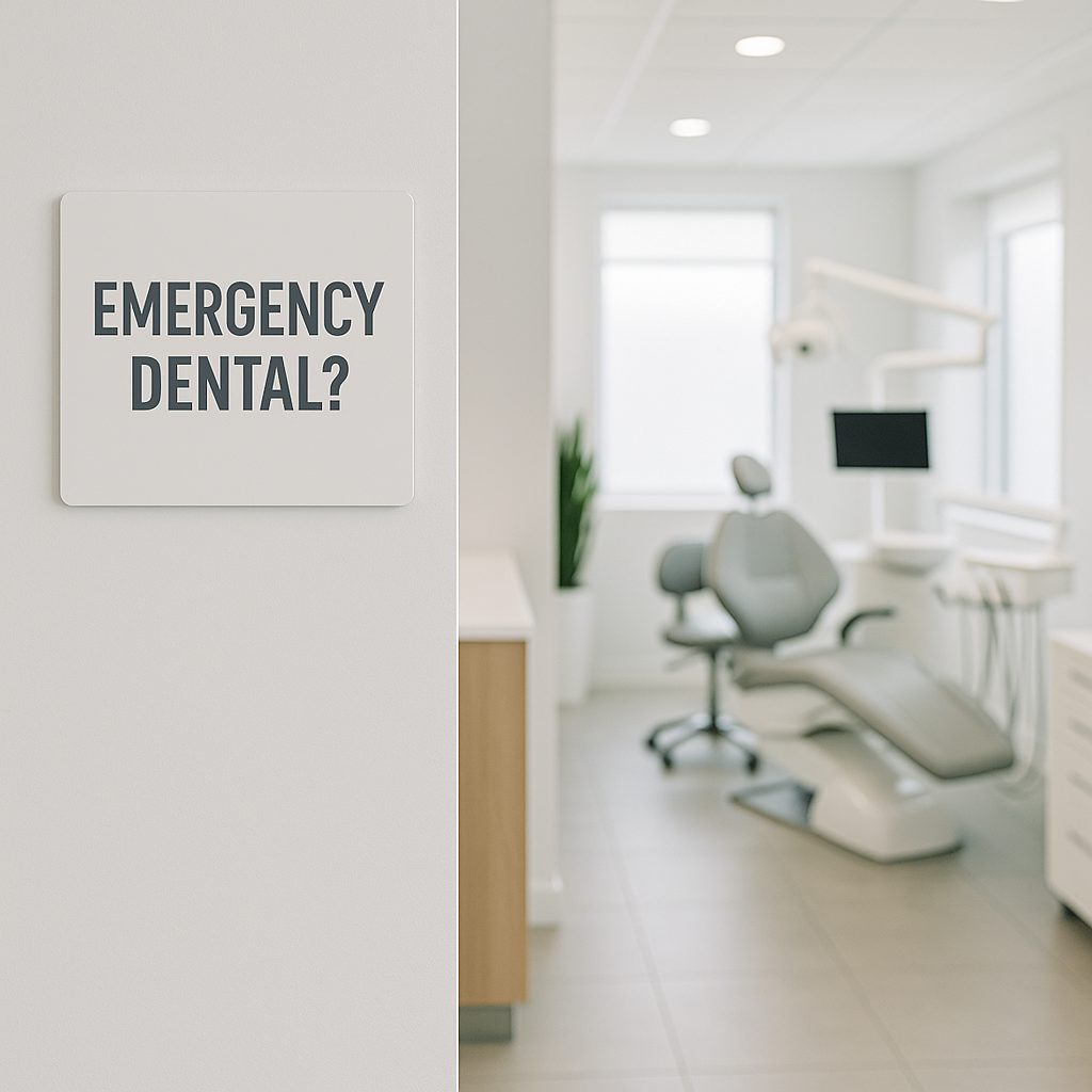 What counts as an emergency dental?