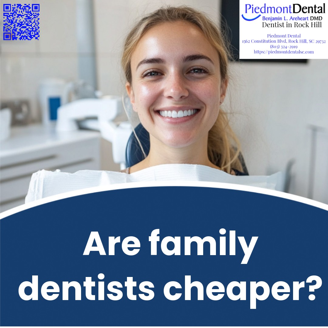 Are family dentists cheaper?