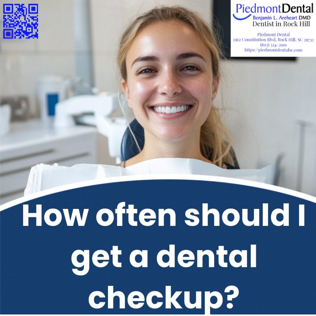 How often should I get a dental checkup?