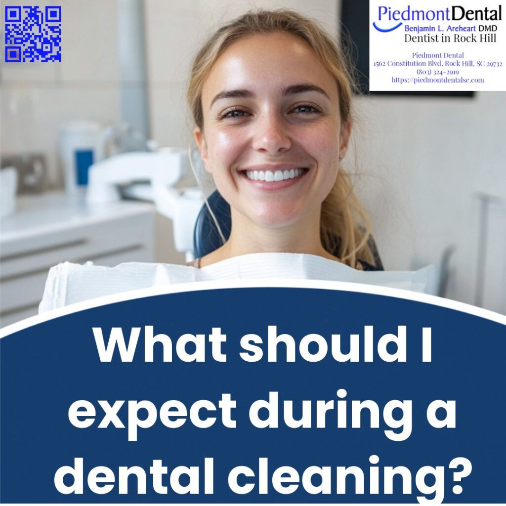 What should I expect during a dental cleaning?